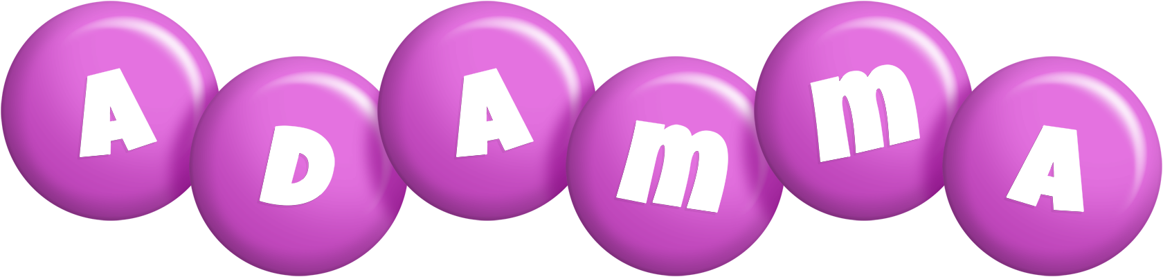 Adamma candy-purple logo