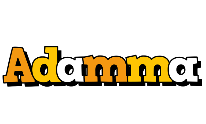 Adamma cartoon logo