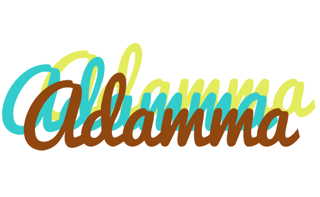Adamma cupcake logo