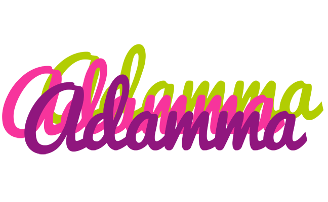 Adamma flowers logo