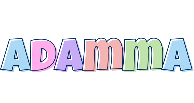 Adamma pastel logo