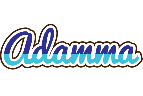 Adamma raining logo