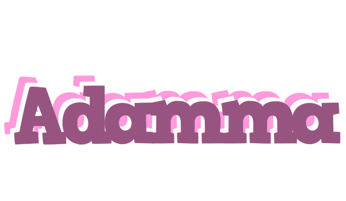 Adamma relaxing logo