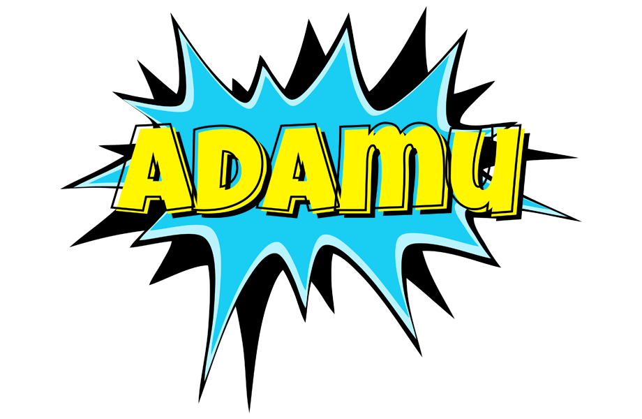 Adamu amazing logo