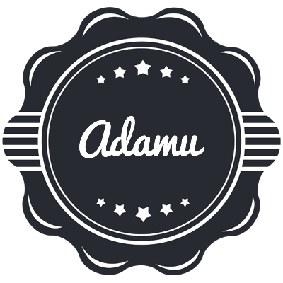 Adamu badge logo