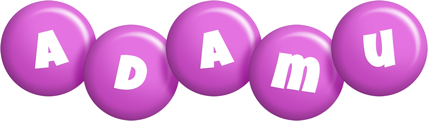 Adamu candy-purple logo