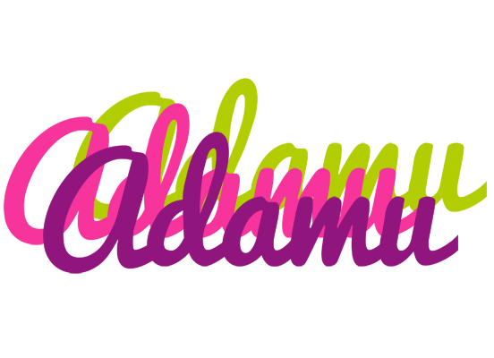 Adamu flowers logo