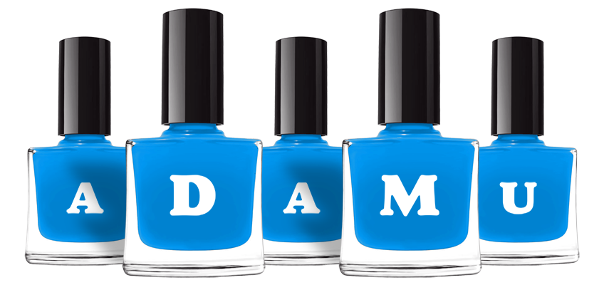 Adamu glossy logo