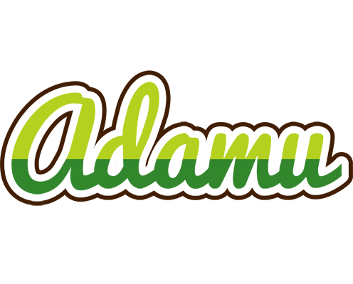 Adamu golfing logo