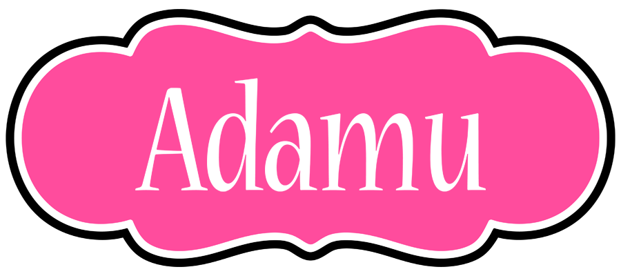 Adamu invitation logo