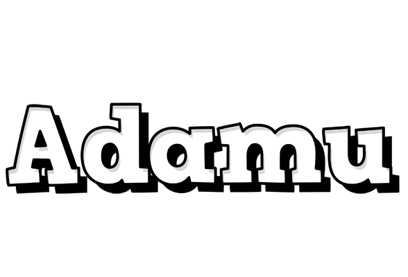 Adamu snowing logo