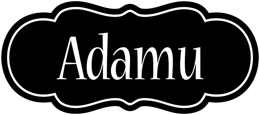 Adamu welcome logo