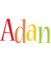 Adan birthday logo