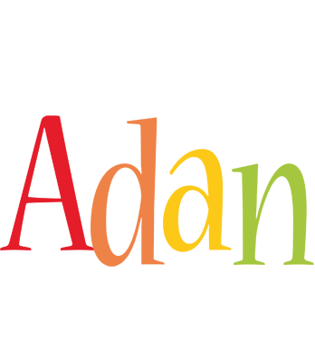 Adan birthday logo