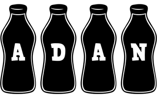 Adan bottle logo