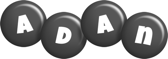 Adan candy-black logo