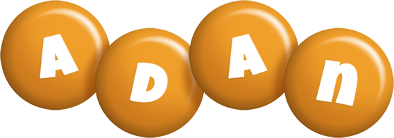 Adan candy-orange logo