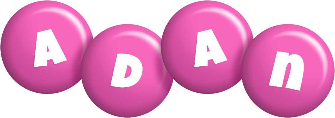 Adan candy-pink logo