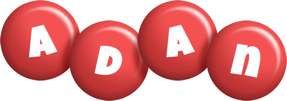 Adan candy-red logo