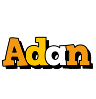Adan cartoon logo