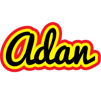 Adan flaming logo