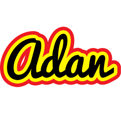 Adan flaming logo