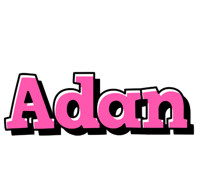 Adan girlish logo