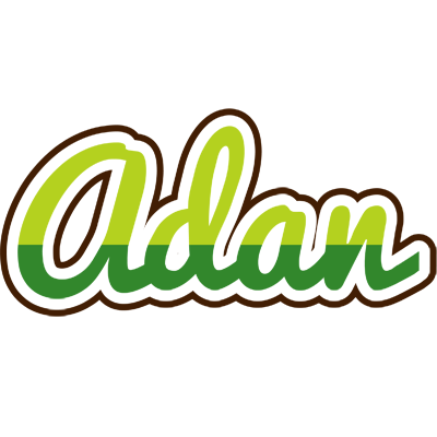 Adan golfing logo