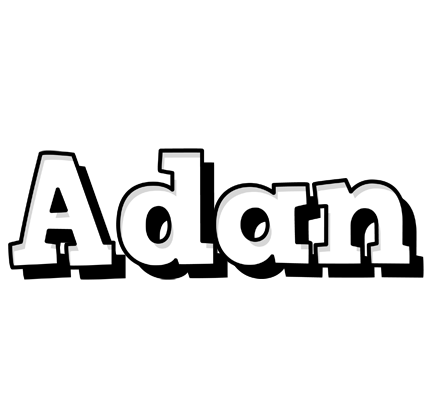 Adan snowing logo