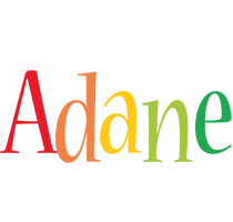 Adane birthday logo