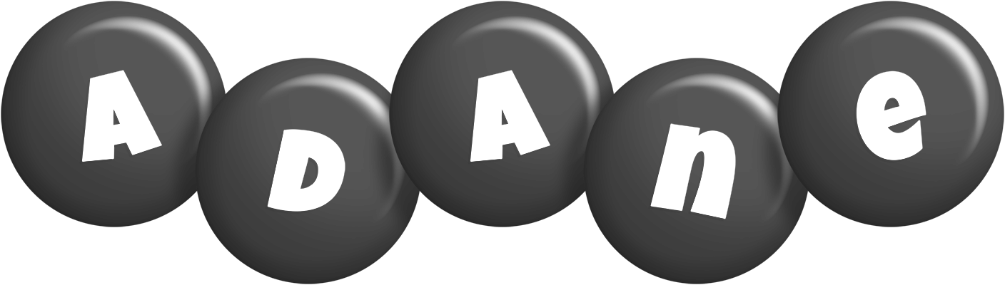 Adane candy-black logo