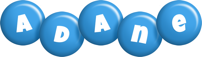 Adane candy-blue logo