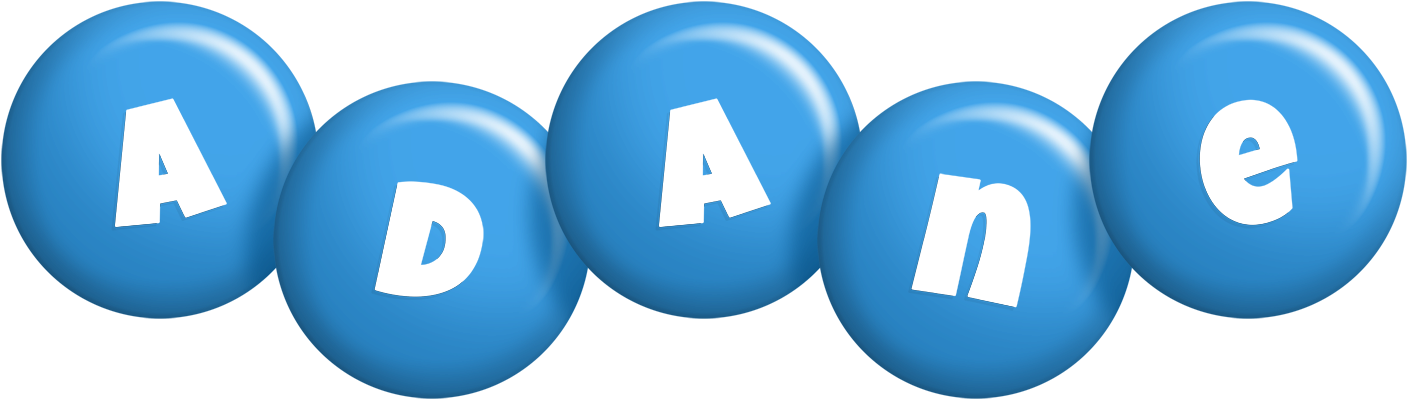 Adane candy-blue logo