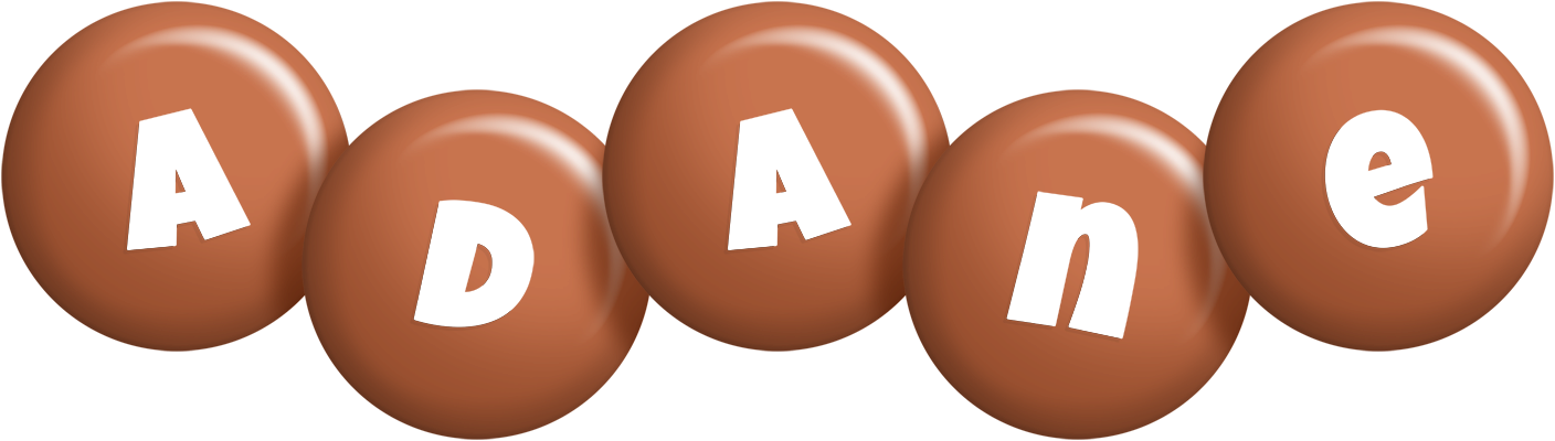 Adane candy-brown logo