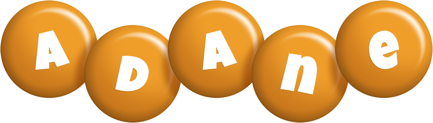 Adane candy-orange logo