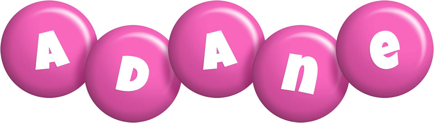 Adane candy-pink logo