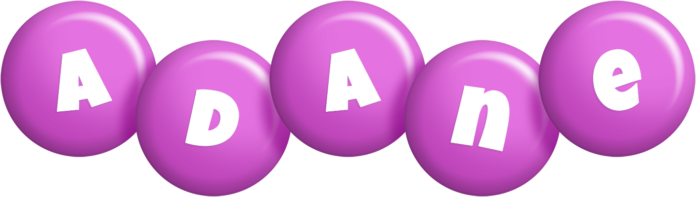 Adane candy-purple logo