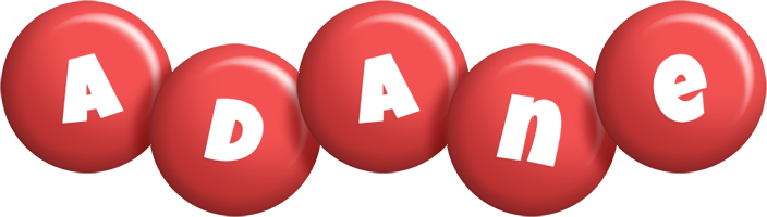 Adane candy-red logo