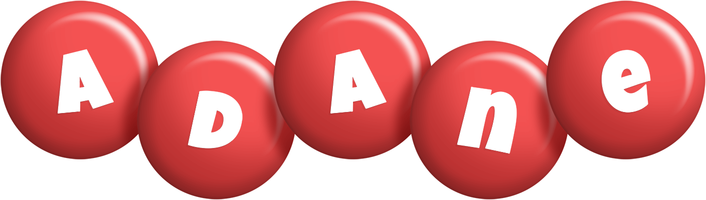 Adane candy-red logo