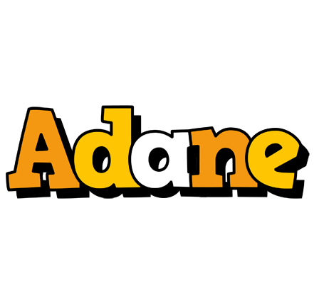 Adane cartoon logo