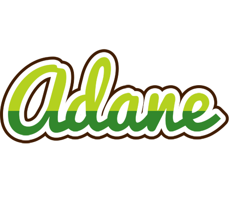 Adane golfing logo