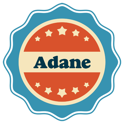 Adane labels logo