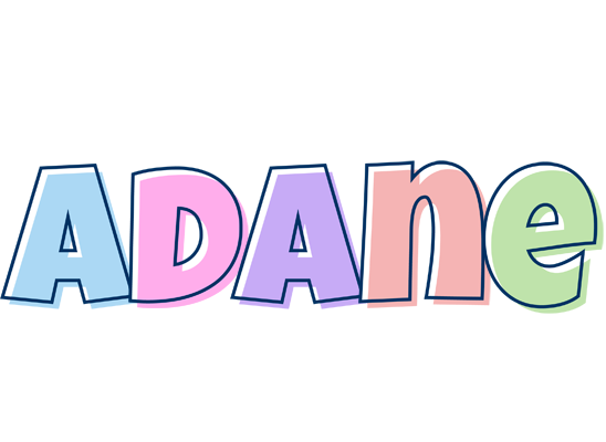 Adane pastel logo