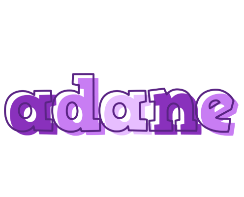 Adane sensual logo