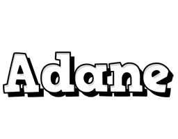 Adane snowing logo