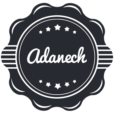 Adanech badge logo