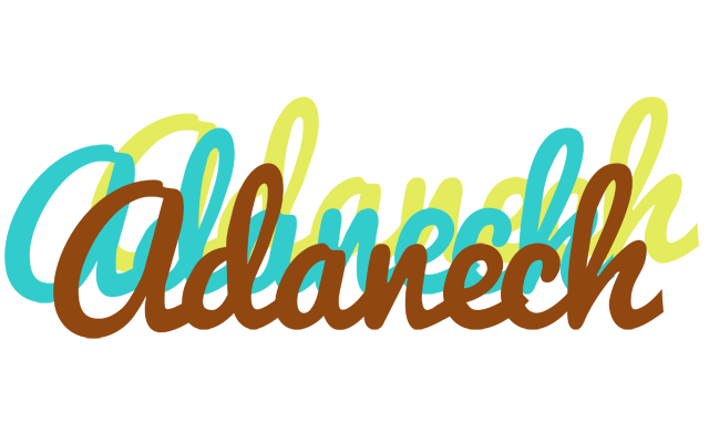 Adanech cupcake logo