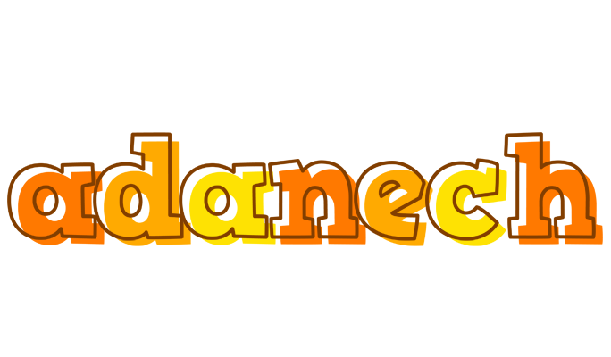 Adanech desert logo