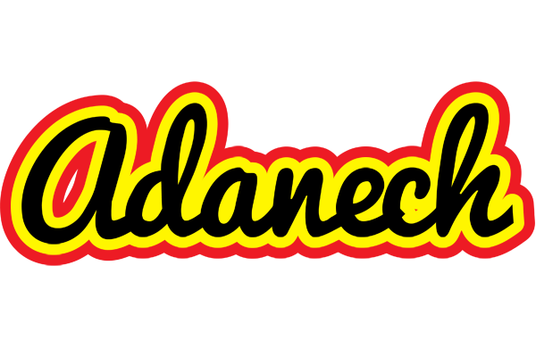Adanech flaming logo
