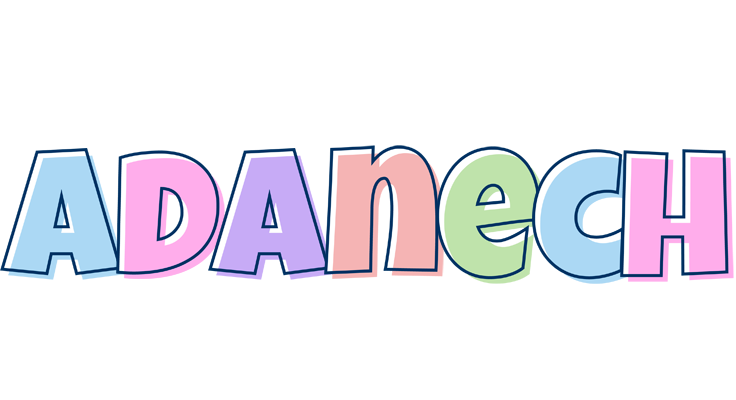 Adanech pastel logo